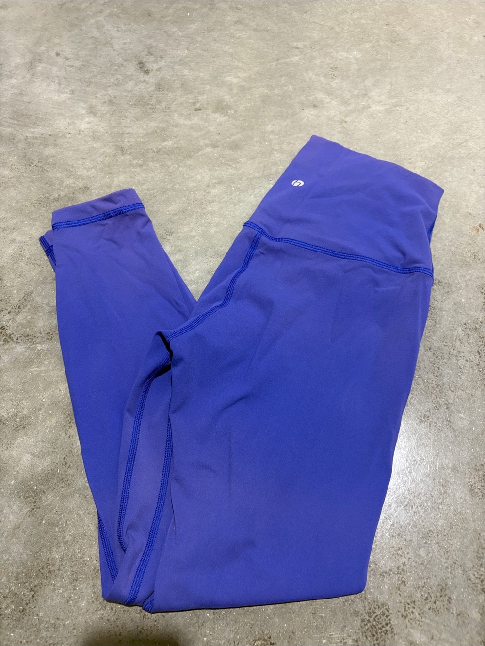 Hey Hottie Blue/Purple High-Waist Active Leggings Women’s Small Athleisure